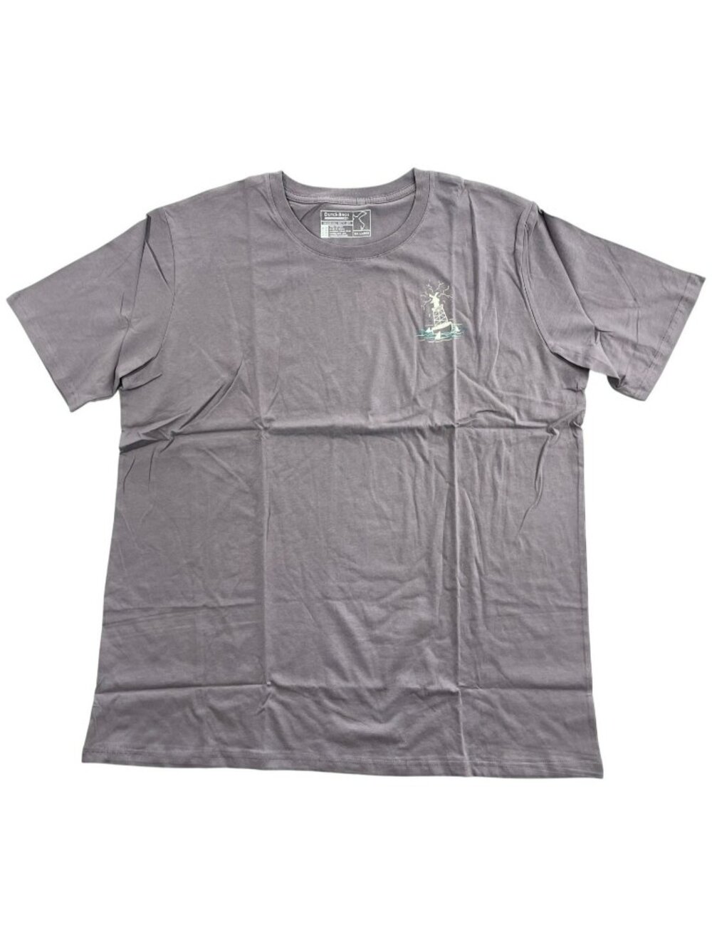 Dutch Bros Shark Attack Rebel Energy Drink Shirt Gray Cotton Men's Size 2XL NWOT